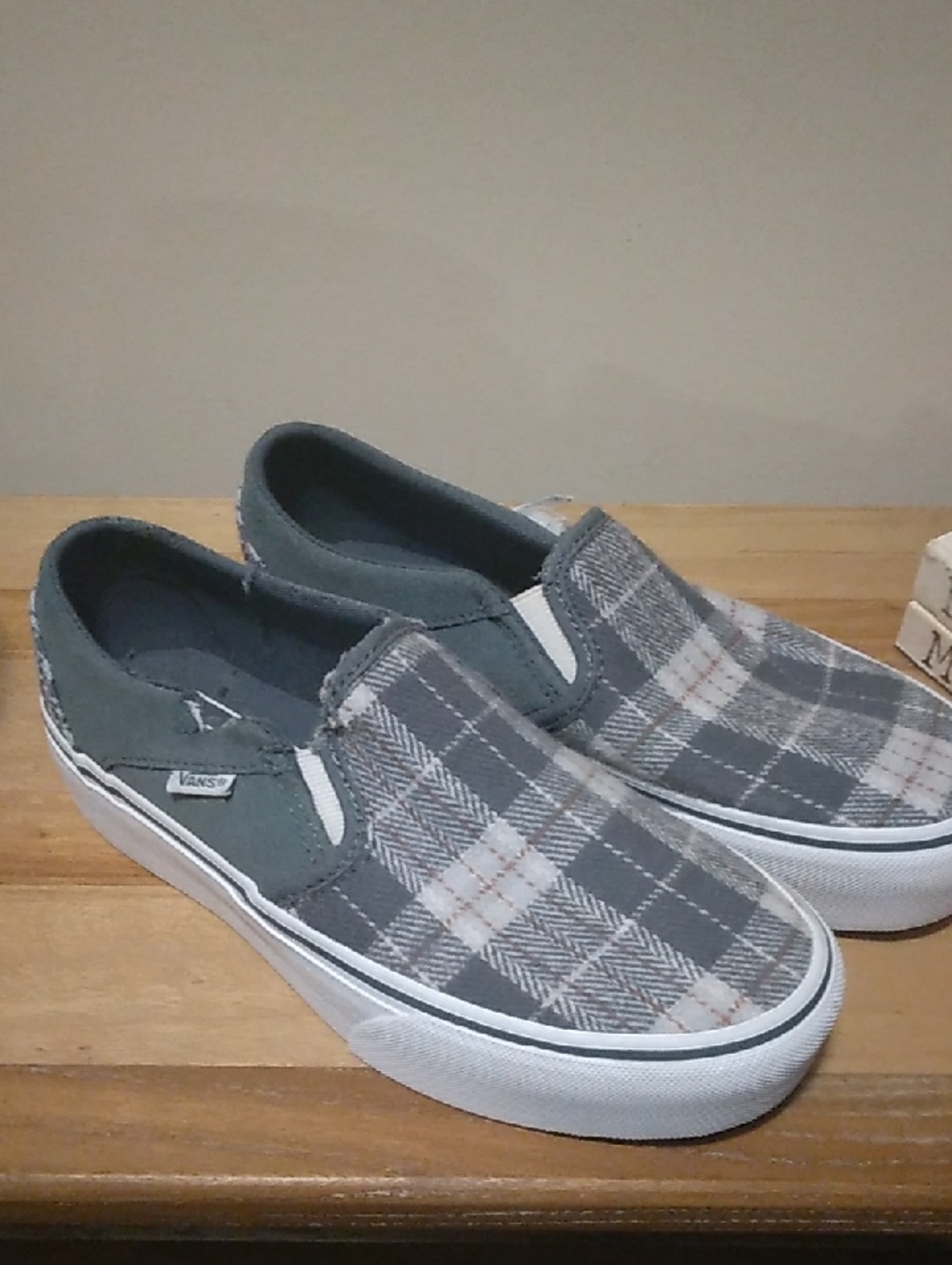 Women's Vans Asher Platform Slip Ons